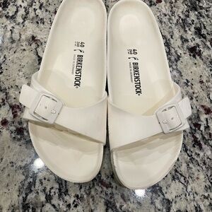 Birkenstock Classic White Slides